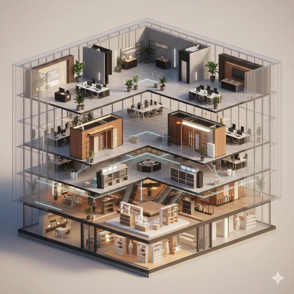 Smart Commercial Spaces - Secondary